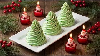 🎄 VANILLE-TANNENBÄUME in 15 MINUTEN! Kein Backofen! DAS Weihnachts-Dessert 2025 ist HIER! 🍃✨