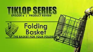 FOLDING BASKET for your folding bike  |  Tiklop Series EP6