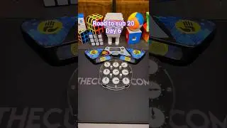 Clock Road to sub 20 - Day 6