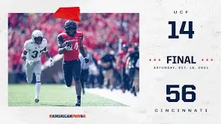 2021 American Football Highlights: Cincinnati 56, UCF 21 (Oct. 16, 2021)