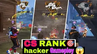 FREE FIRE 1vs4 GAMEPLAY 😱 | CS RANK CLUTCH | FF SARKAR