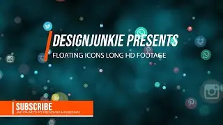 Floating Social Media Icons No Copyrights