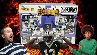 I Opened A 2023 Contenders Football Mega Box And Found Hits!