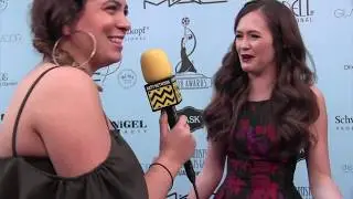 Just Add Magic's Olivia Sanabia at the 2018 MUAHS Guild Awards