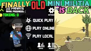 MINI MILITIA Classic Gameplay: First Look