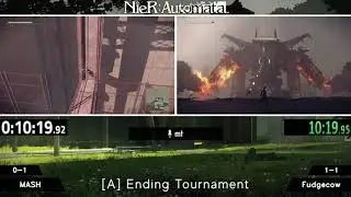 MASH vs Fudgecow. NieR Automata Tournament 2018