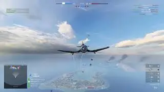 Corsair F4U 1A Plane | Wake Island Map | 26-0 | Battlefield V Full Game No Commentary