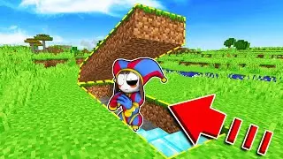 DESCUBRO EL SECRETO DE POMNI THE AMAZING DIGITAL CIRCUS EN MINECRAFT