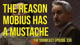 Why Loki's Mobius M Mobius has a Mustache in Marvel Comics Disney Plus show