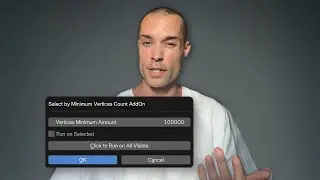 This Blender Add-On will help you optimize your huge scenes (Auto Vertice Count)