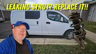 How to: Replacing Front Struts 2018 Nissan NV200
