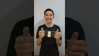 KEREN 🔥 TUTORIAL TRIK SULAP KARET 😁 #shorts