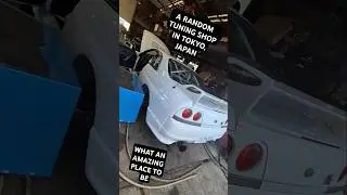 RANDOM TUNING SHOPS IN JAPAN ARE AMAZING #urbanbackstreetgarage #garagebuilt #JAPAN #TUNING #GTR