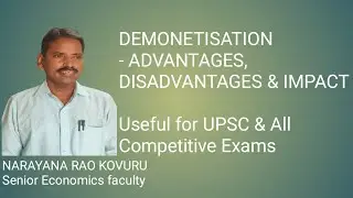 DEMONETISATION, ADVANTAGES, DISADVANTAGES & IMPACT 