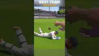 Best Realistic Team Catch in Cricket 24 |  #cricket