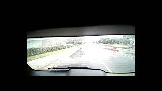 Confused Man Turns Into Oncoming Traffic on Midway Road - Fort Pierce,Florida