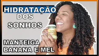 MANTEIGA DE BANANA E MEL SOFT HAIR - MÁSCARA LOW POO