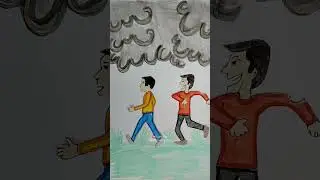 Life is like a boomerang you get backwhat you give #art #shorts#youtubeshorts #animation