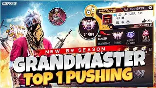 🥵 S48 GRANDMASTER PUSHING 🛑 தமிழ் REGION TOP 1 PUSHING 🔥 FW JOKER ON LIVE #freefirelivetamil