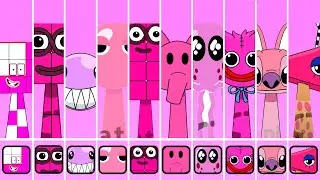 New Incredibox Sprunki OC Phase 1 to Phase 2 Sally Square, Mabel Pines, Z Alphabet, Rectangle