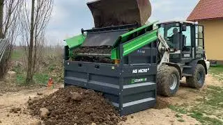 CZ SCREEN MS MICRO+  MINI SCREENER - SIEBANLAGE - CRIBLE - TŘ&Iacute;DIČ - VAGLI - CRIBAS - СОРТИРОВЩИK
