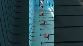 This swim meet was a little different...