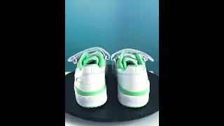 Кроссовки Adidas Forum Low White Glory Mint