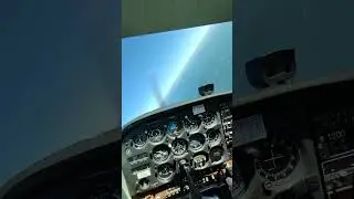 Cessna 172 Steep Turns, 45 degrees bank, Pilot POV #shorts #cessna172 #pilotpov