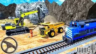 Train Road Real Railway Track - Railroad Builder Construction Simulator 3D - Android GamePlay