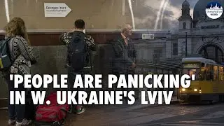 'What do they want to achieve?' Panicking Ukrainians question after Russian missiles hit Lviv