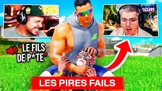 JE RÉAGIS AUX PIRES FAILS DES STREAMERS WARZONE... (ils s'énervent)