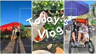 Strawberry Picking at La Trinidad Benguet Baguio🍓