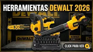 Herramientas Dewalt que debes VER para emprender T&Uacute; negocio 2026