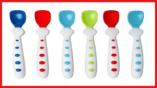 First Essentials by NUK Rest Easy Spoons, Pack of 6 (Color May Vary)
