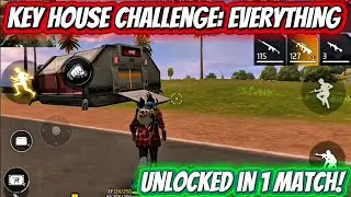 KEY HOUSE CHALLENGE: EVERYTHING  UNLOCKED IN 1 MATCH!😎