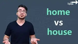 آموزش لغات زبان انگلیسی -  تفاوت Home و House  - خانه به انگلیسی
