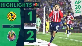 Club Am&eacute;rica Vs. Chivas | Highlights | Liga Mx Apertura 2025 Jornada 8