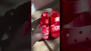 🤩 EXCLUSIVE CROCS DROP&hellip;and they are a platform sandal dream 🩷 #crocssohosandal #crocssandals