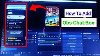 How To Add Chat Box In Obs Studio 🤩 || Obs Studio Me Chat kaise padhe ? 🤔 Best Video On YouTube 🤩🤩