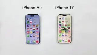 Apple iPhone 17 vs iPhone AIR - SPEED TEST 🔥