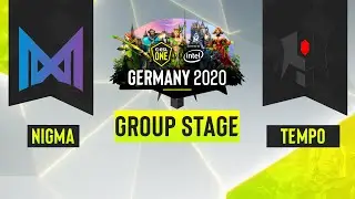 Dota2 - Nigma vs. Tempo - Game 1 - ESL One Germany 2020 - Group Stage