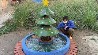 Beautiful Merry Christmas fish tank design - Christmas decoration ideas