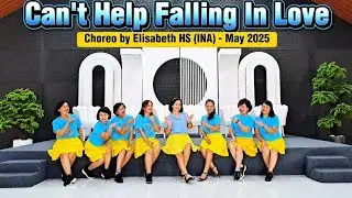 Can't Help Falling In Love || Line Dance || Demo by Astri & Stanis LD Class