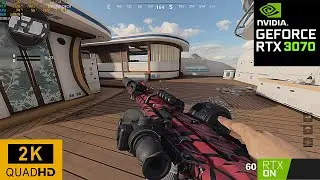 RTX 3070. Call of Duty Black Ops Cold War. 2K Ultra Settings. RTX ON/ DLSS ON