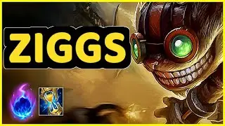 ZIGGS VS ORIANNA MID GAMEPLAY CHALLENGER I
