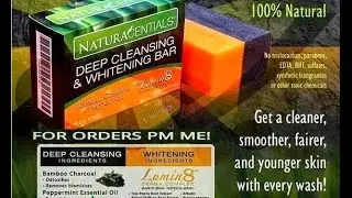 AIM Global NaturaCentials Deep Cleansing & Whitening Soap