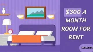 Affordable $300 a Month Room for Rent in Hotels and Motels
