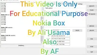 Nokia Easy Box By Ali Usama Also By AF #subscribe #share #like