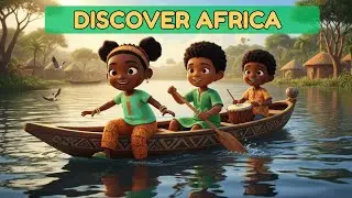 Discovers Africa 🌍 | AfroKids Educational Song | Dance with African Tribes!