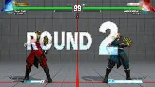 SFV~ Ed (xWOLFKRONEx) vs. Ed (SlavicGold) HD